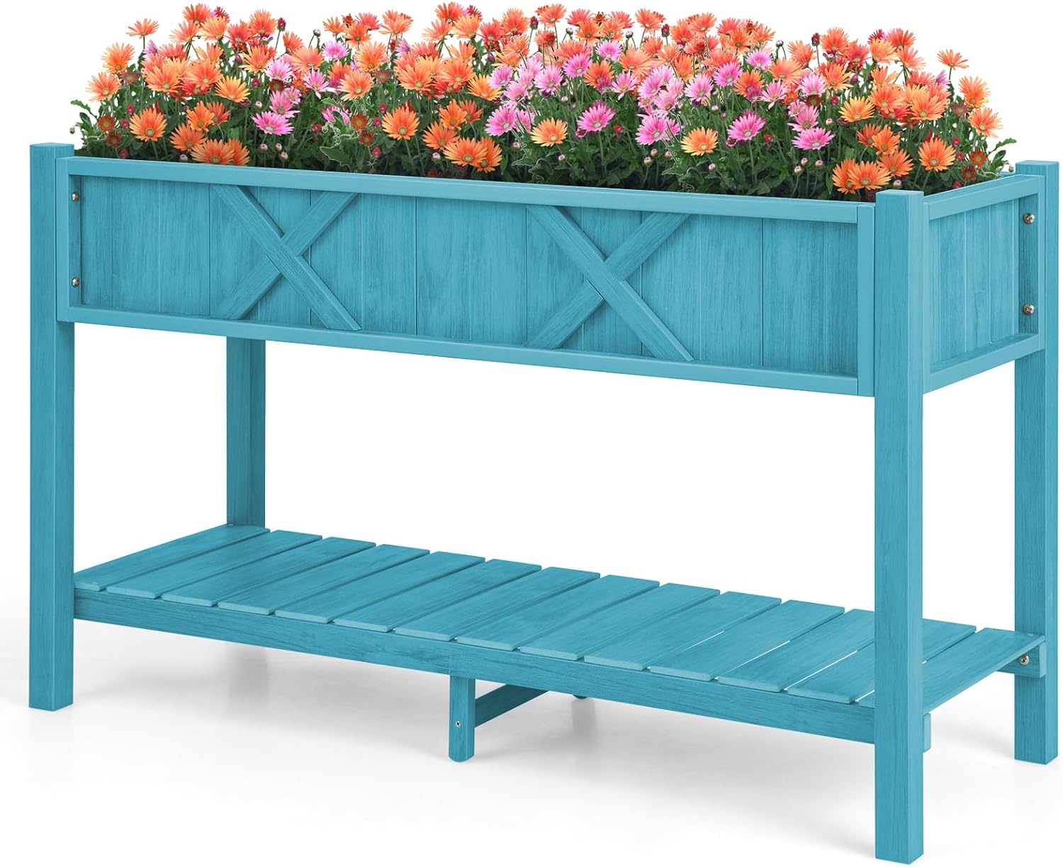 Raised Bed Planter Box - Canteiro Elevado com Pernas, Caixa de