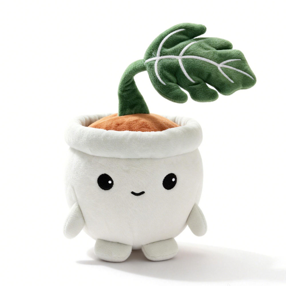 Gardening Tools Cute - Brinquedo de Pelúcia Monstera Fofa em