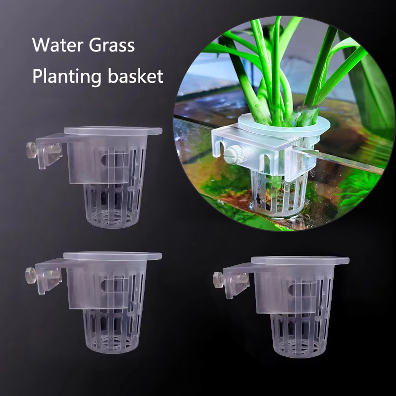 Hanging Planter Basket - Cesta de plantio de aquário, suporte