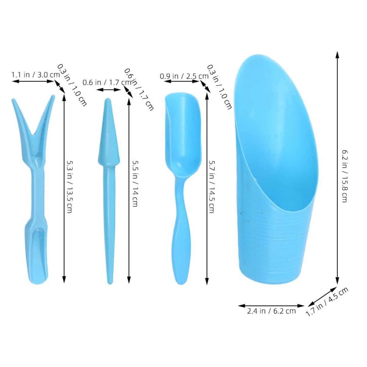 Pá de balde durável de plástic - Gardening Tools Equipment avaliação e preço