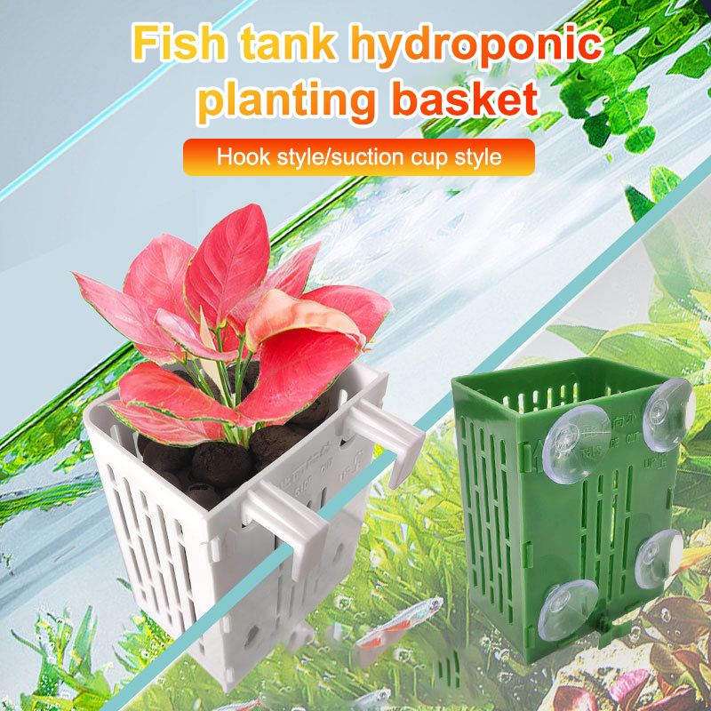 Pendurado ventosa gancho aquár - Hanging Planter Basket avaliação e preço