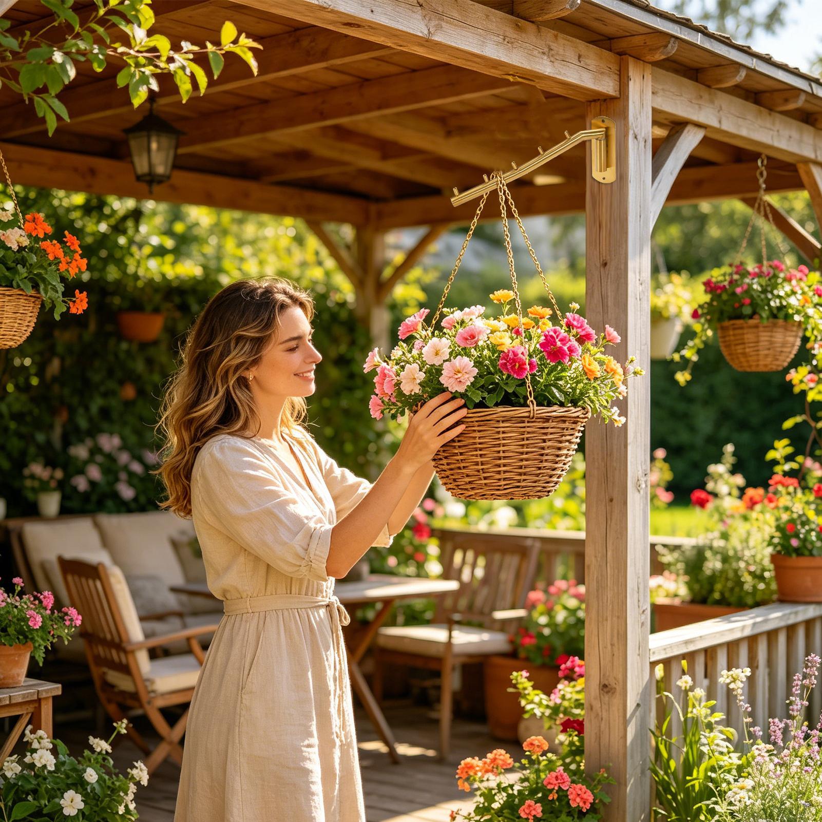Suporte de parede para plantas - Hanging Planter Basket avaliação e preço