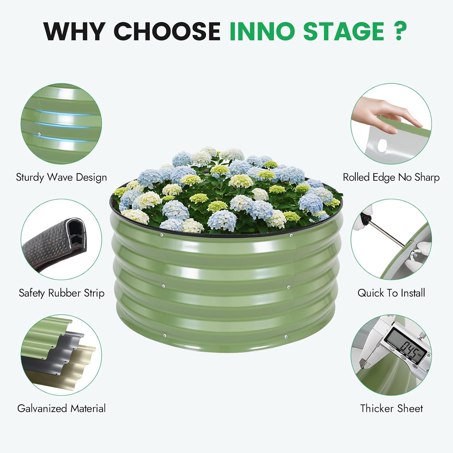 Conjunto de 3 Canteiros Elevad - Raised Bed Planter Box avaliação e preço
