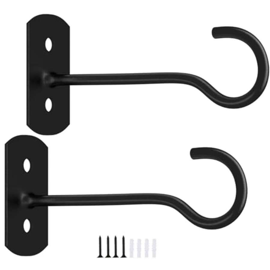 Pacote com 2 ganchos de teto l - Hanging Planter Basket avaliação e preço