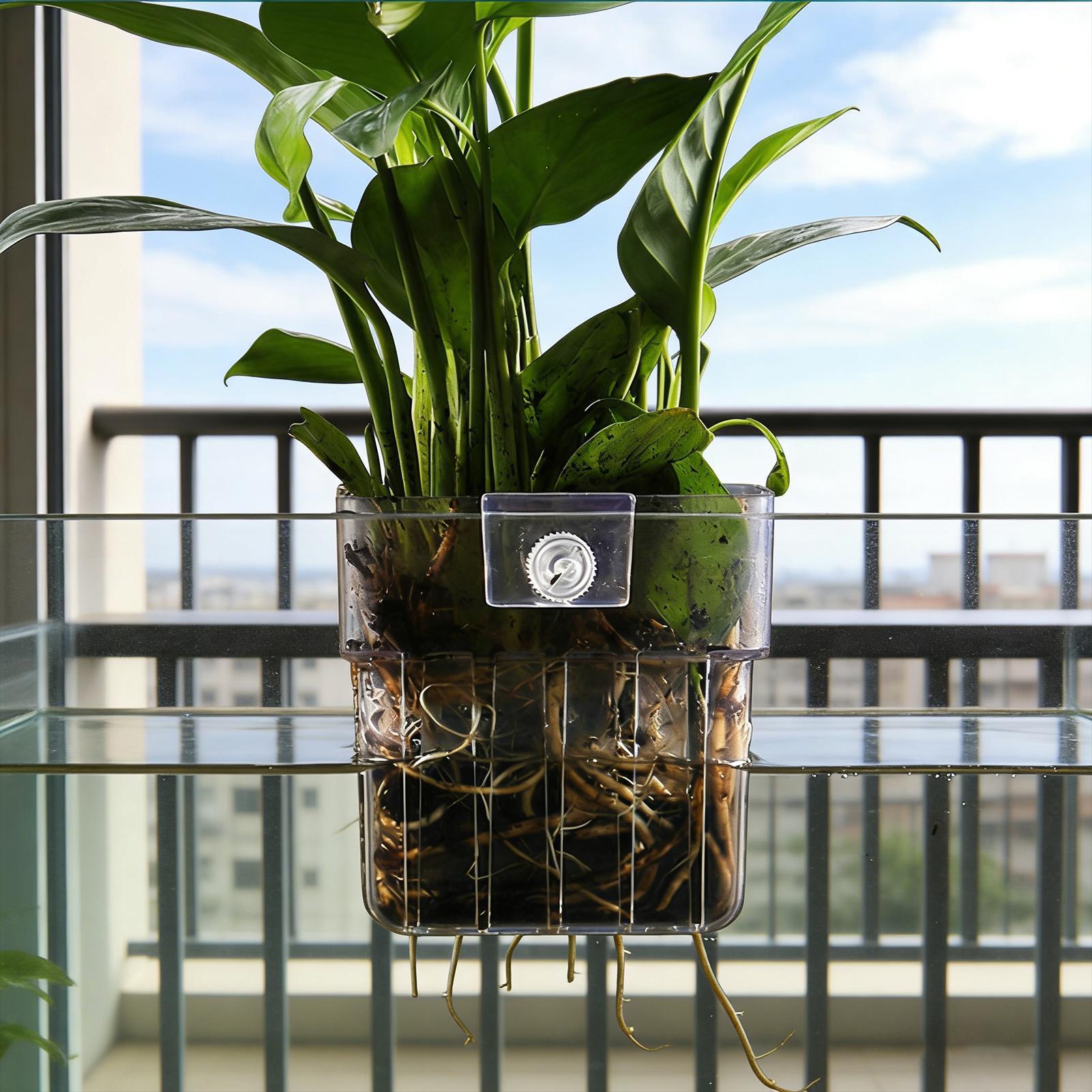 Cesta Transparente para Planta - Hanging Planter Basket avaliação e preço