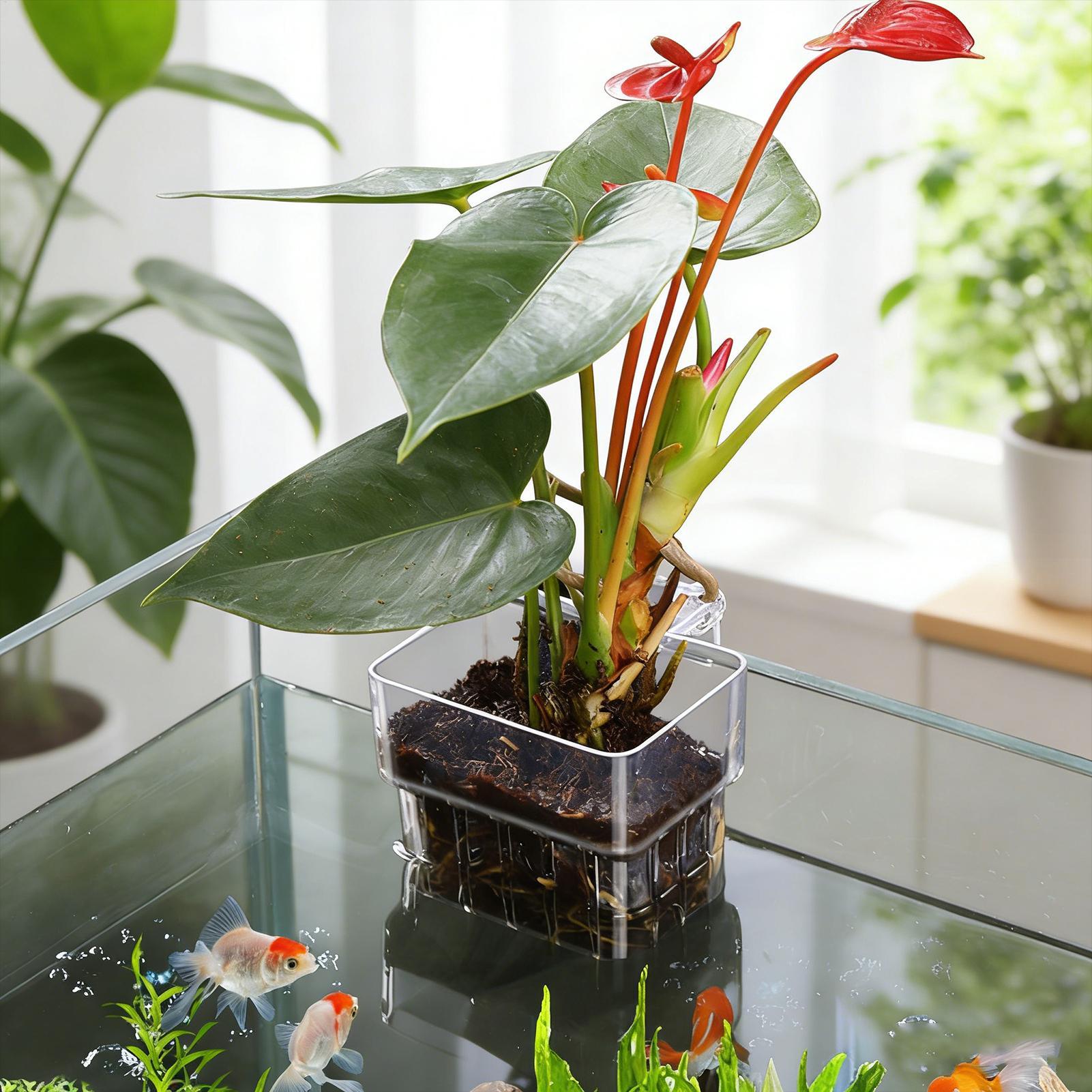 Cesta Transparente para Planta - Hanging Planter Basket avaliação e preço