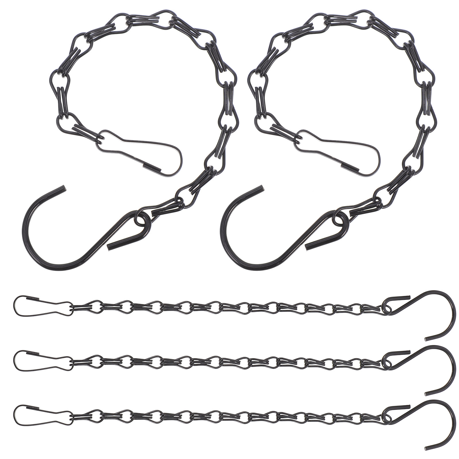 5 Peças de Correntes Pretas co - Hanging Planter Basket avaliação e preço