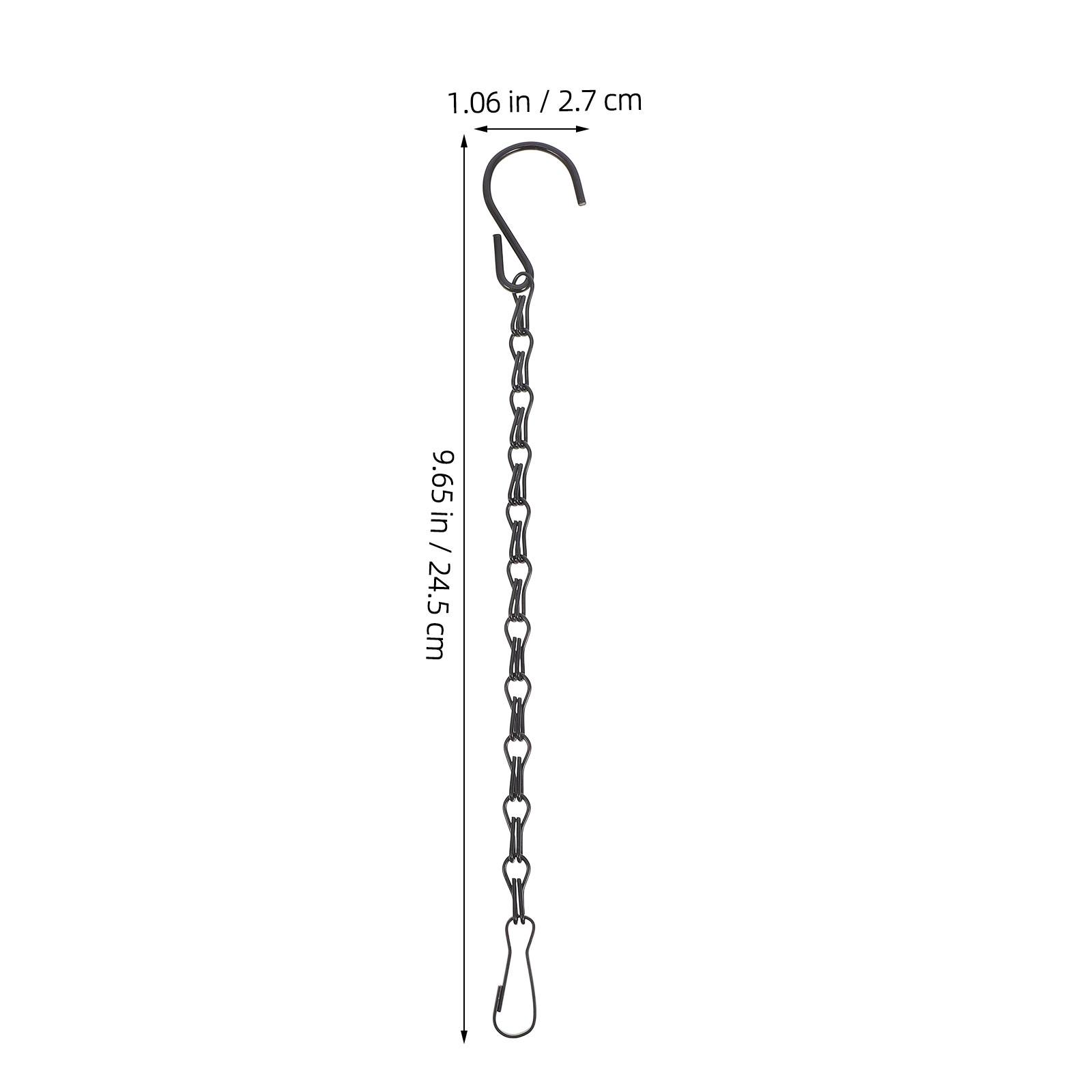 5 Peças de Correntes Pretas co - Hanging Planter Basket avaliação e preço