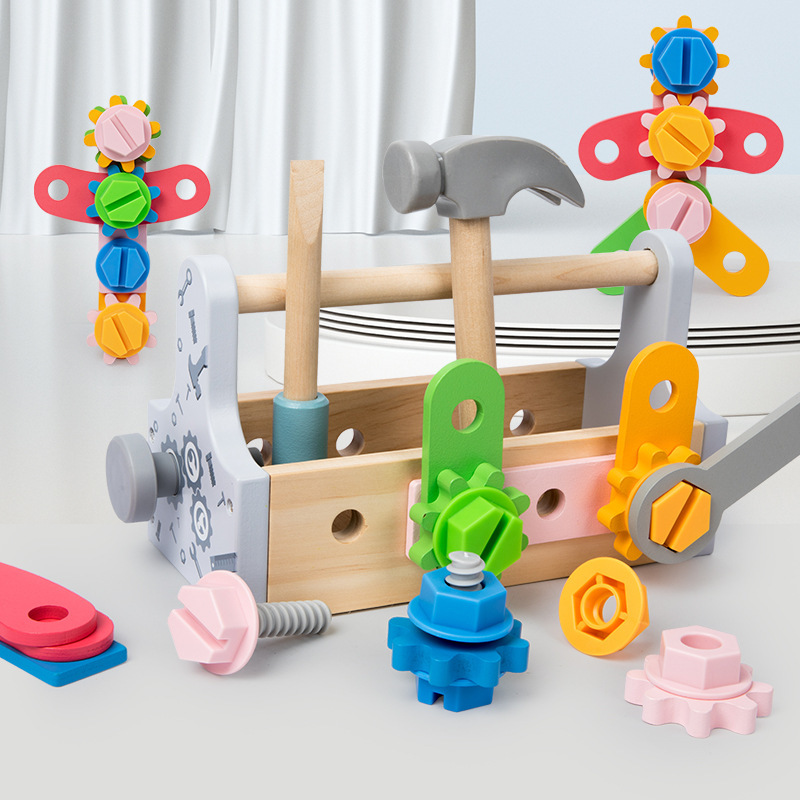 Wooden Toolbox for Children, P - Gardening Tools 5 Year Old avaliação e preço