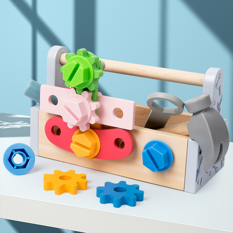 Wooden Toolbox for Children, P - Gardening Tools 5 Year Old avaliação e preço