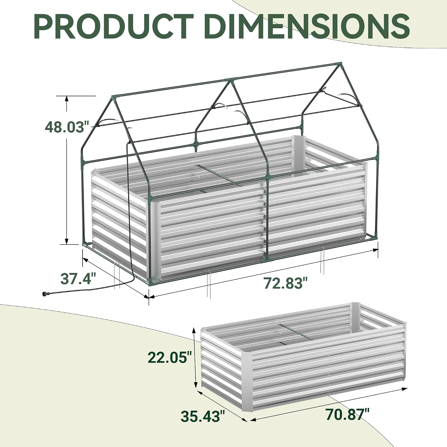 Canteiro Elevado Autoirrigável - Raised Bed Planter Box avaliação e preço