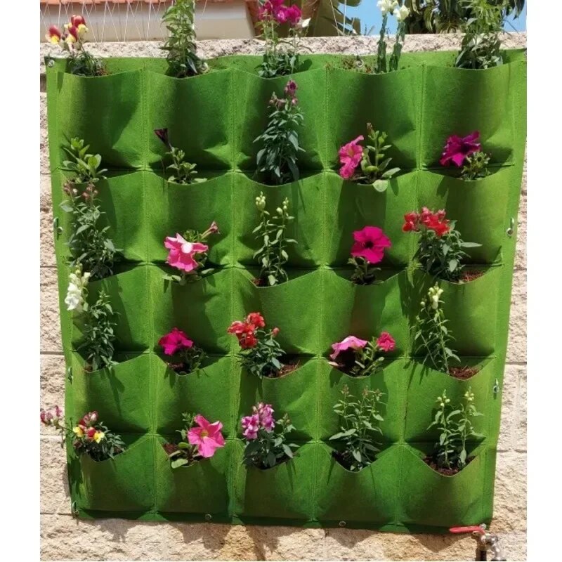 Novos bolsos de suspensão de p - Vertical Wall Planter avaliação e preço