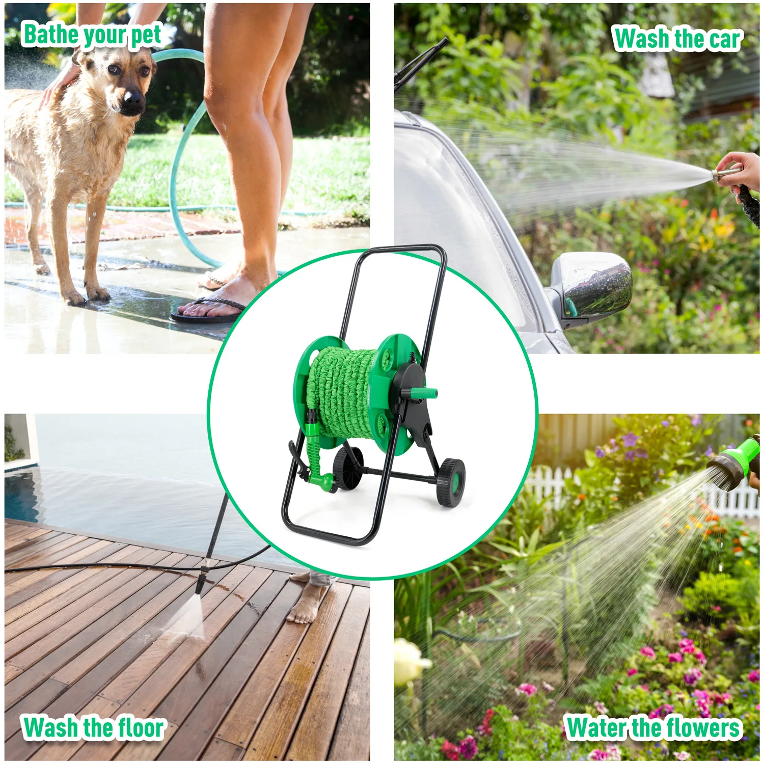 Carretel de Armazenamento de M - Gardening Tools Rack avaliação e preço