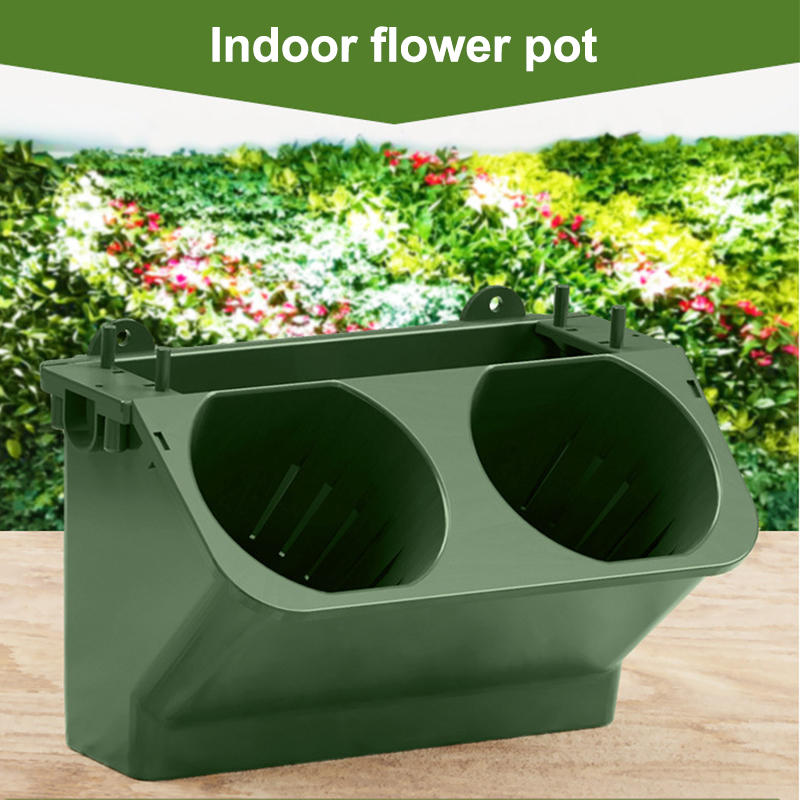 1pc plantador de parede vaso d - Vertical Wall Planter avaliação e preço
