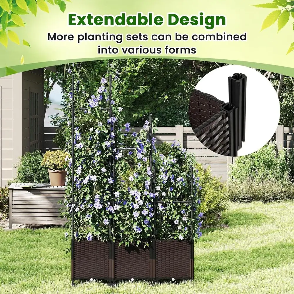 Canteiro Elevado 87 com Treliç - Raised Bed Planter Box avaliação e preço