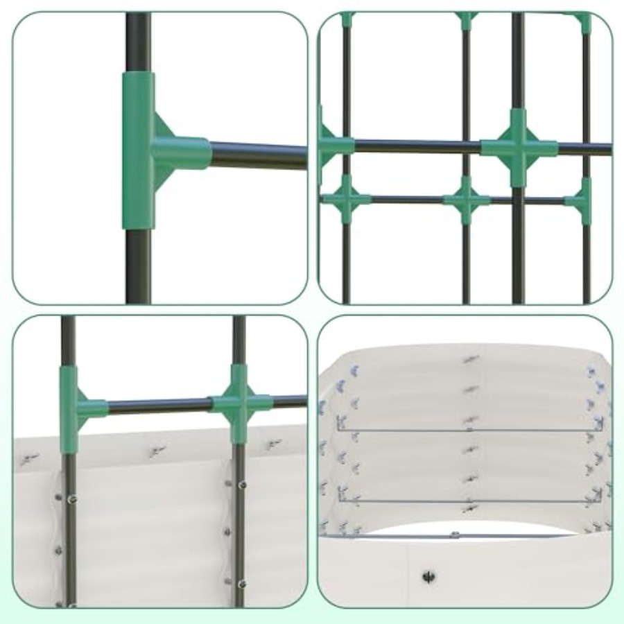 Canteiro Elevado Galvanizado d - Raised Bed Planter Box avaliação e preço