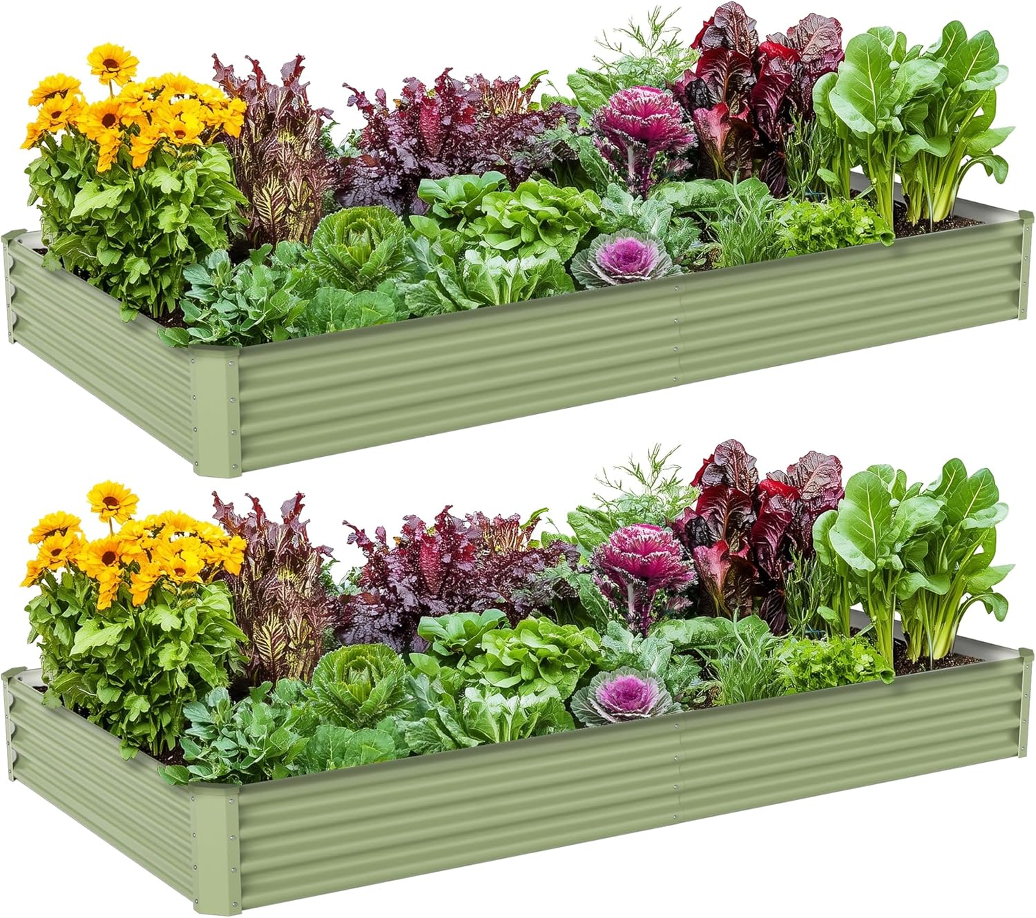Canteiro Elevado de Metal para - Raised Bed Planter Box avaliação e preço