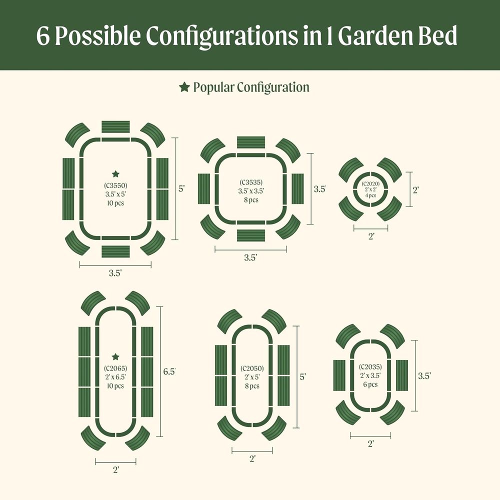Vego garden Kits de Canteiros  - Raised Bed Planter Box avaliação e preço