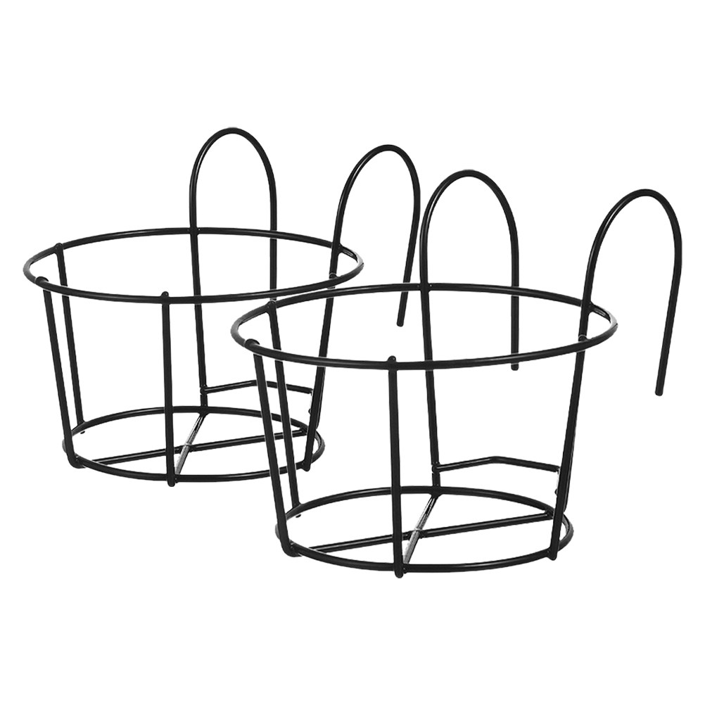 2 Peças Cestas Redondas de Met - Hanging Planter Basket avaliação e preço