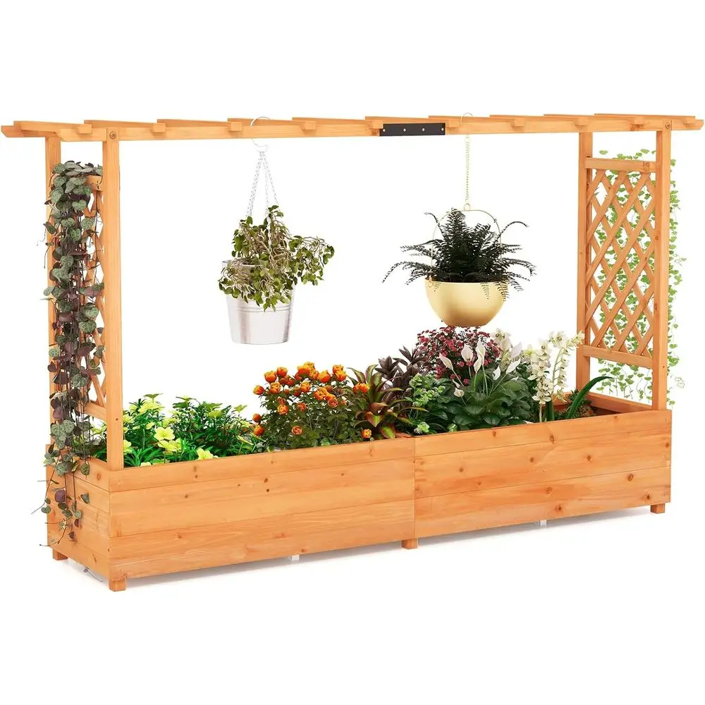 Canteiro Elevado 45 com Treliç - Hanging Planter Basket avaliação e preço