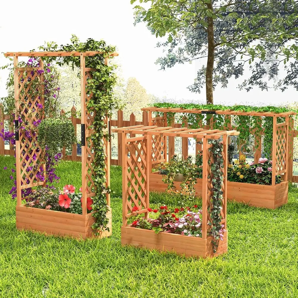 Canteiro Elevado 45 com Treliç - Hanging Planter Basket avaliação e preço