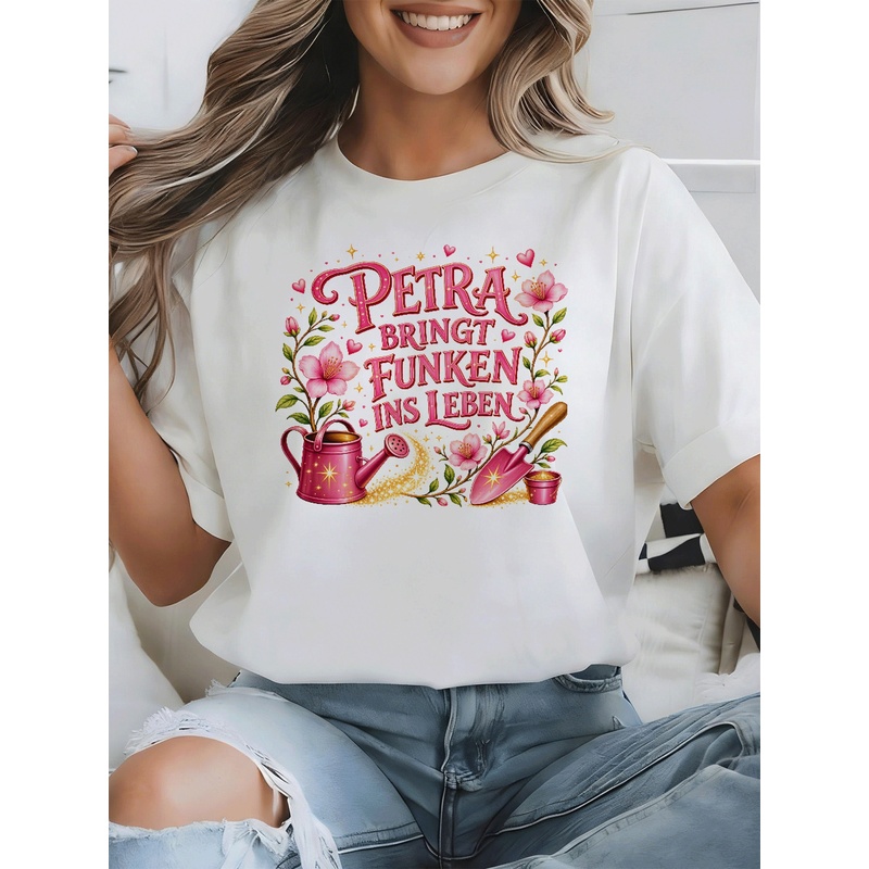 Camiseta Petra Brings Sparkle  - Junior Gardening Tools avaliação e preço
