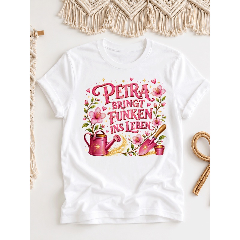 Camiseta Petra Brings Sparkle  - Junior Gardening Tools avaliação e preço