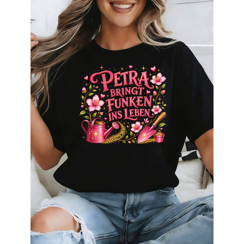 Camiseta Petra Brings Sparkle  - Junior Gardening Tools avaliação e preço