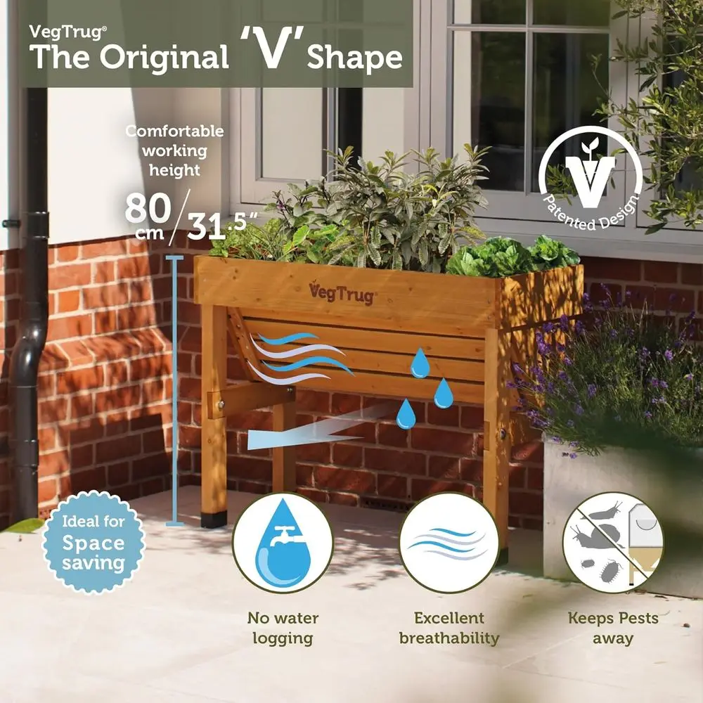 Canteiro de Jardim Vertical de - Vertical Wall Planter avaliação e preço