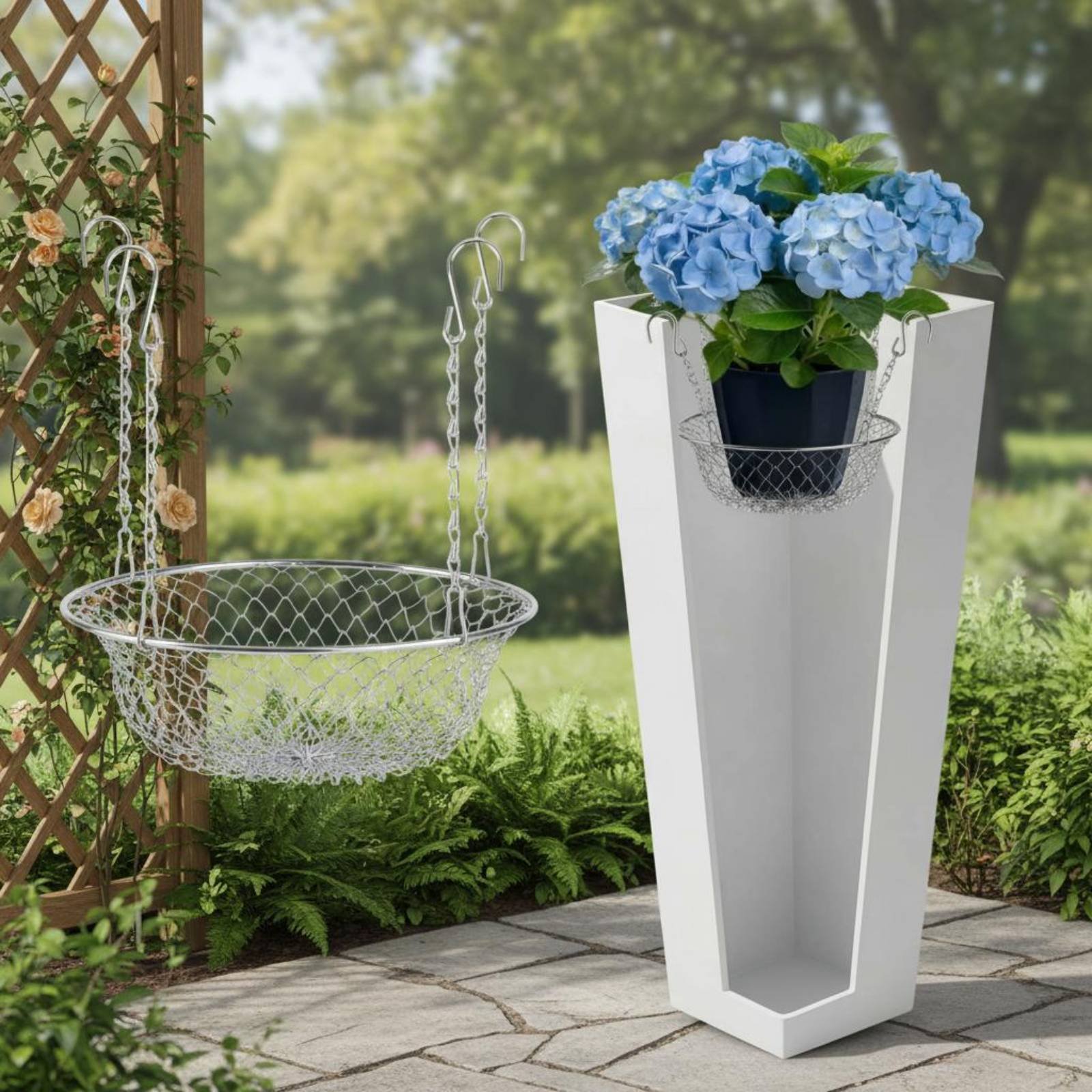 Forro Ajustável para Vaso, Ces - Hanging Planter Basket avaliação e preço
