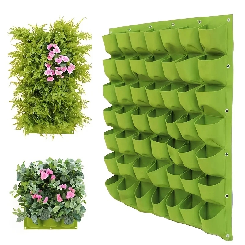 Novos bolsos de suspensão de p - Vertical Wall Planter avaliação e preço