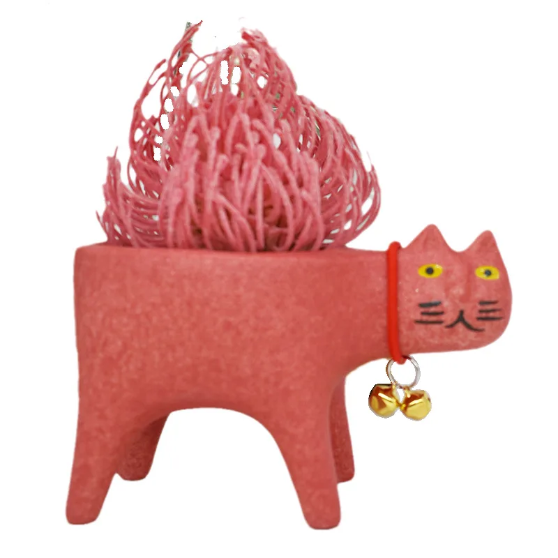 Vaso de cerâmica bonito do gat - Gardening Tools Cute avaliação e preço