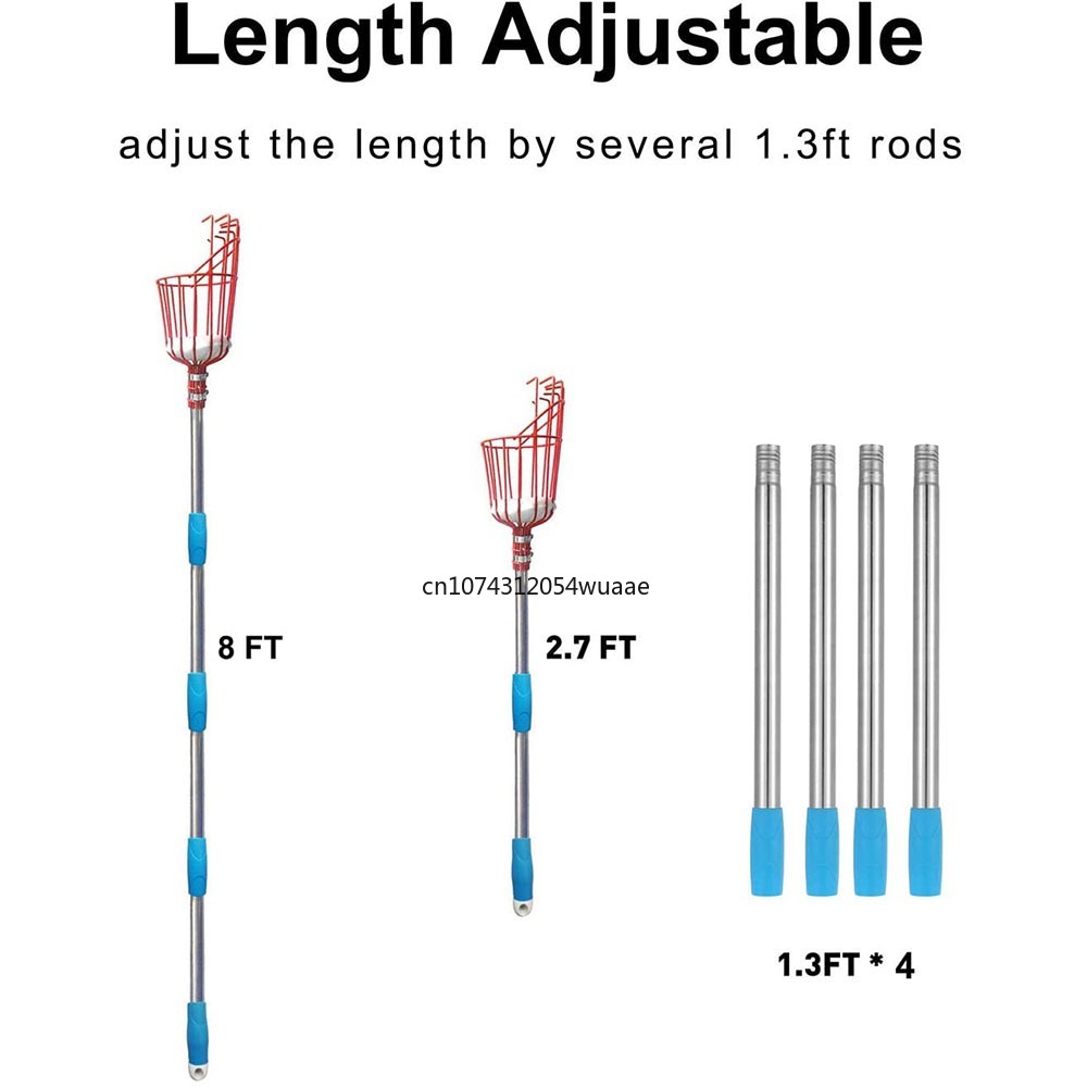 1 Conjunto de Colhedor de Frut - Gardening Tools Rack avaliação e preço